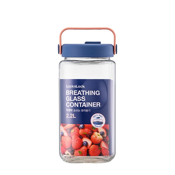 Hủ thủy tinh Breathing Canister 2.2L, dùng lên men thực phẩm - LocknLock - LNG553, , large image number 2